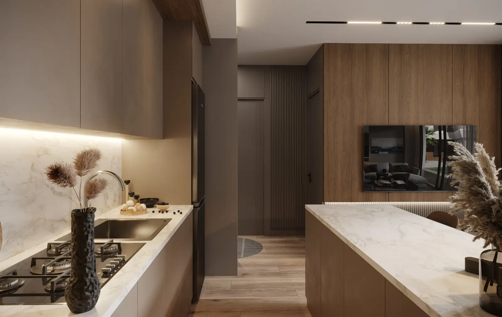 Fitted kitchen